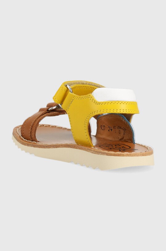 Băieți Pom D'api sandale din piele pentru copii O1EBBZ0401.24.27 multicolor