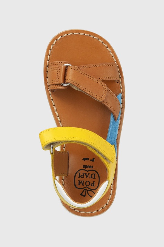 Pom D'api sandale din piele pentru copii O1EBBZ0401.28.30 multicolor