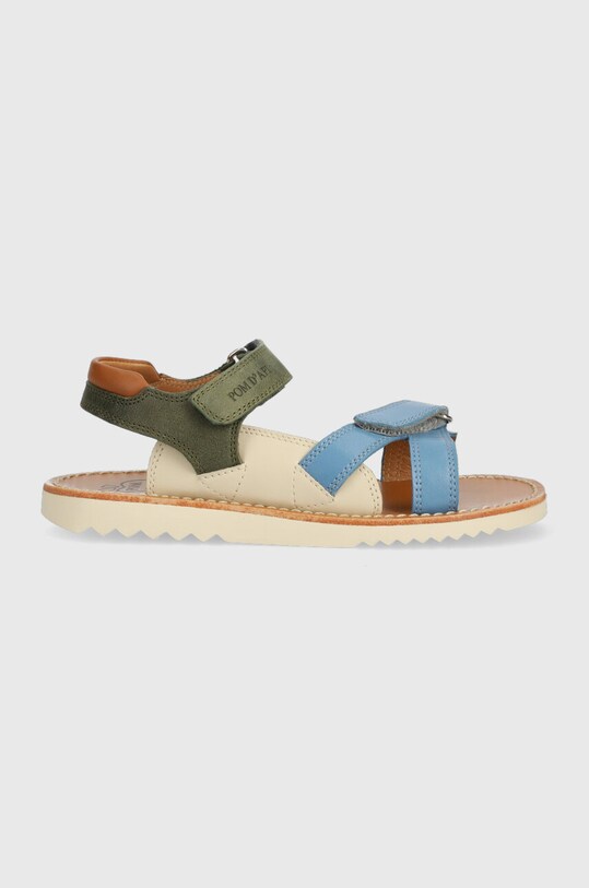 Pom D'api sandale din piele pentru copii multicolor O1EBDE0405.28.30