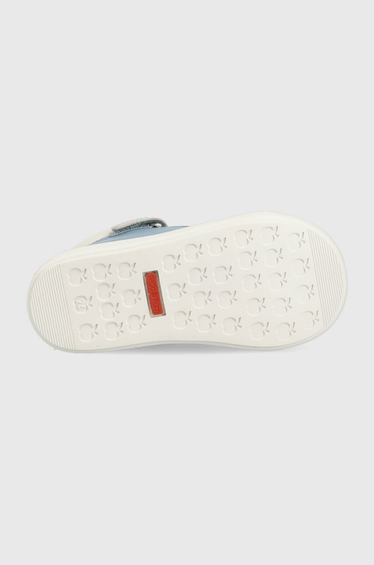 Дитячі шкіряні туфлі Shoo Pom O4DBAB0403 блакитний