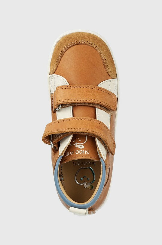 Shoo Pom półbuty skórzane dziecięce pomarańczowy O4DJBJ0401