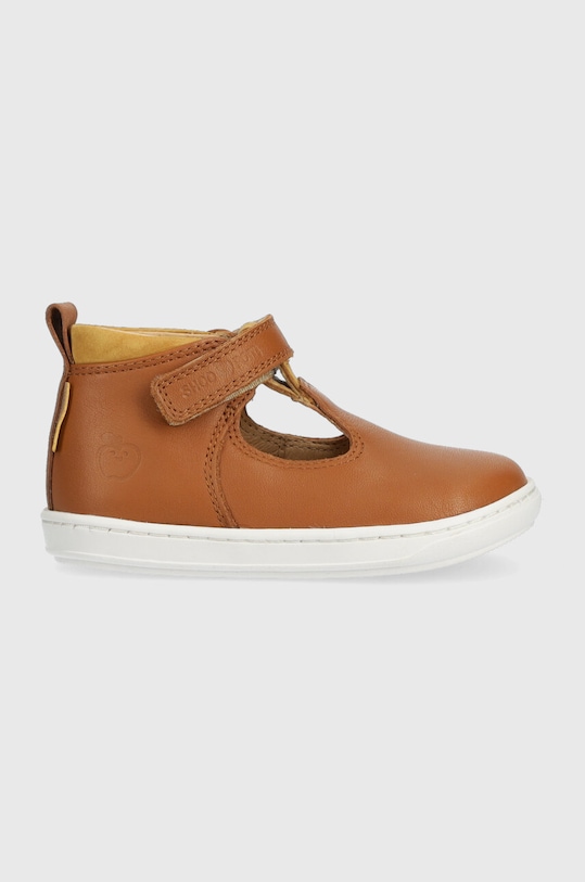 Shoo Pom sandale din piele pentru copii maro O4DQAA04R1.19.23
