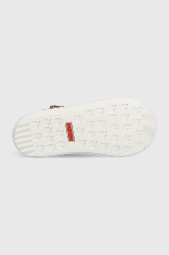 Shoo Pom sandale din piele pentru copii O4DQAA04R1.24.25 maro