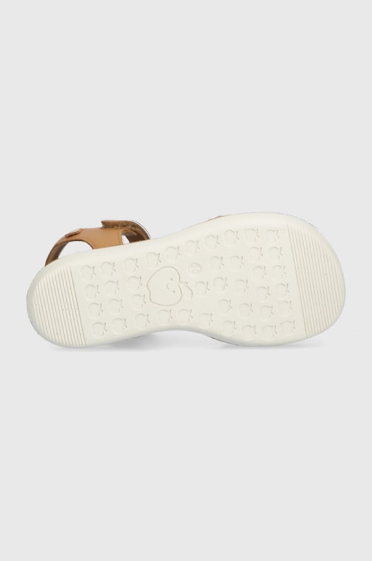Shoo Pom sandale din piele pentru copii O4PTAA0401.28.32 maro