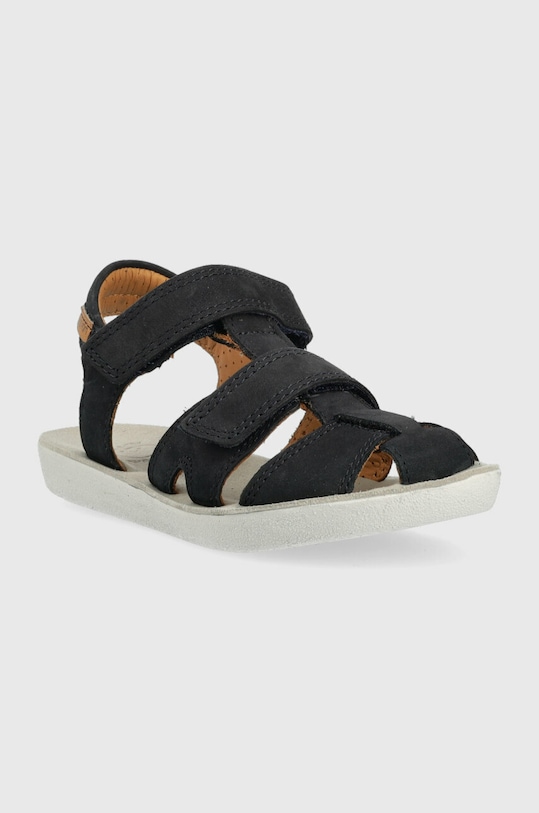 Shoo Pom sandały zamszowe dziecięce O4PHAW04R1.28.34 granatowy SS23