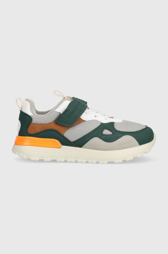 Shoo Pom sneakersy dziecięce imitacja skóry licowej zielony O4AAAP0404.30.35
