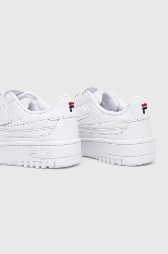 Αγορίστικα Παιδικά αθλητικά παπούτσια Fila FXVENTUNO VELCRO FFK0012 λευκό