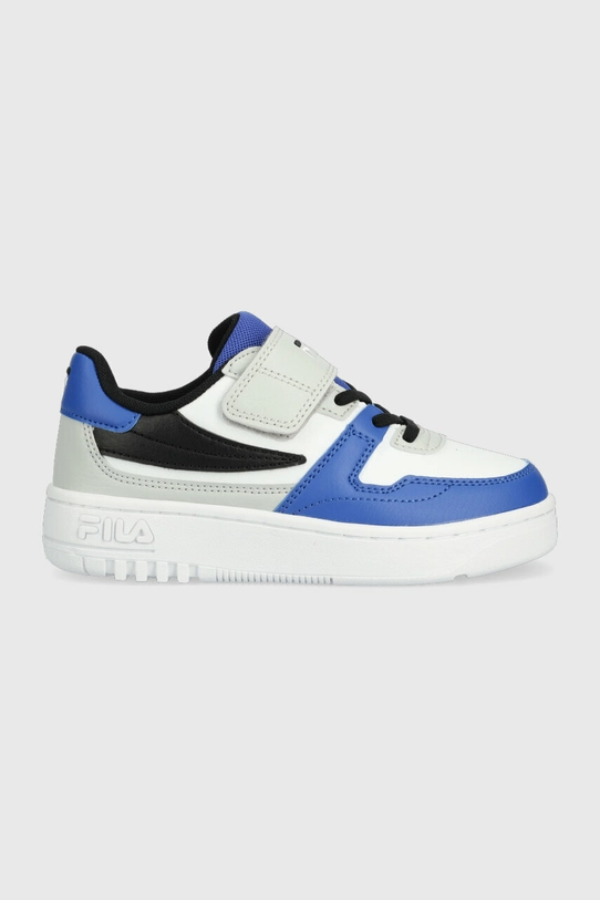 Fila sneakers pentru copii FXVENTUNO VELCRO mic de statură albastru FFK0012