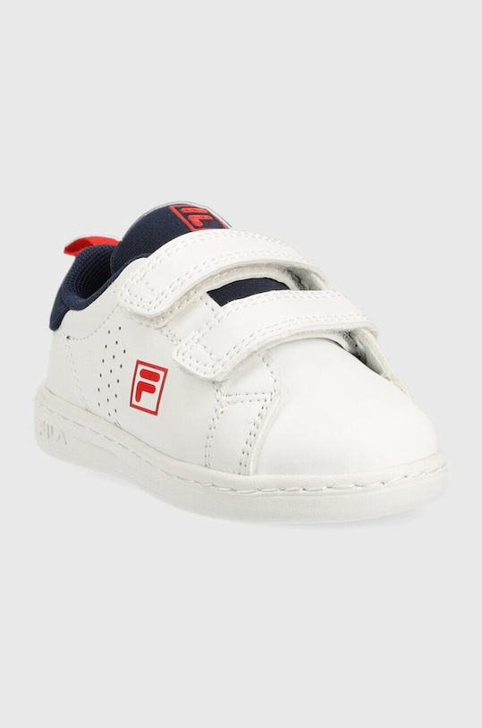 Fila sneakersy dziecięce FFK0113 CROSSCOURT 2 NT velcro FFK0113 biały SS23