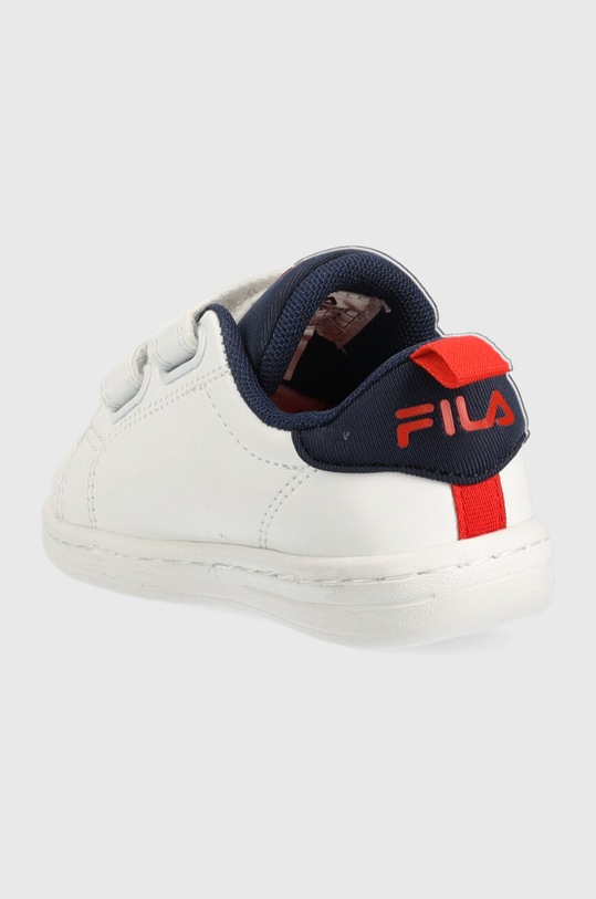 Chłopiec Fila sneakersy dziecięce FFK0113 CROSSCOURT 2 NT velcro FFK0113 biały