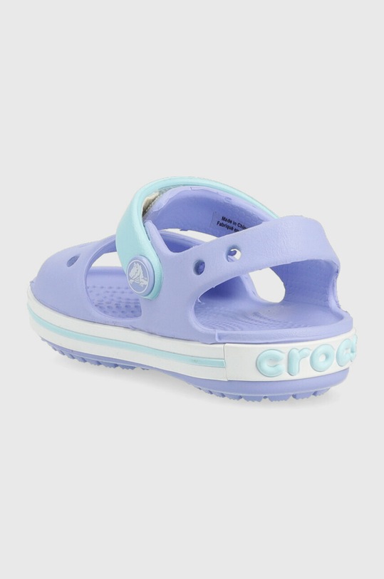Chłopiec Crocs sandały dziecięce CROCS CROCBAND SANDAL 12856.PPYX.CROCS.CROCBA fioletowy