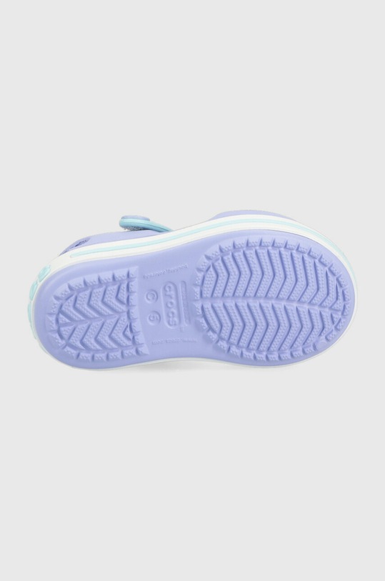 Crocs sandały dziecięce CROCS CROCBAND SANDAL 12856.PPYX.CROCS.CROCBA fioletowy