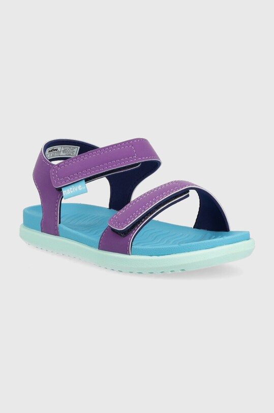 Native sandały dziecięce 65111100 niebieski SS23