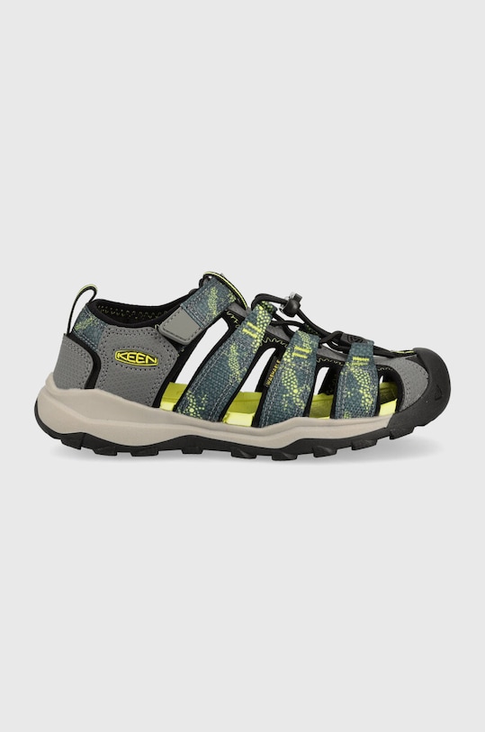 Keen sandale copii textil gri 1027396