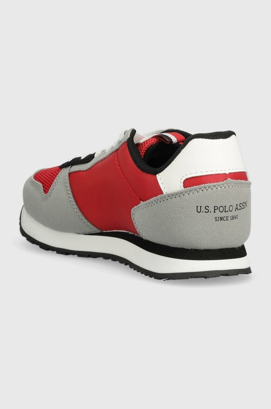 Chłopiec U.S. Polo Assn. sneakersy dziecięce NOBIK008 czerwony