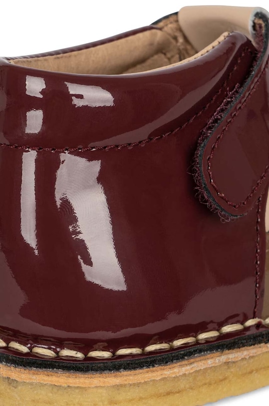 Dětské semišové polobotky Konges Sløjd KS4970 béžová