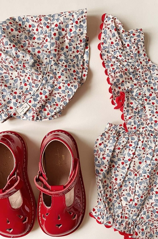 Дитячі шкіряні туфлі Konges Sløjd KS4974