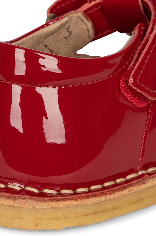 Дитячі шкіряні туфлі Konges Sløjd червоний KS4974