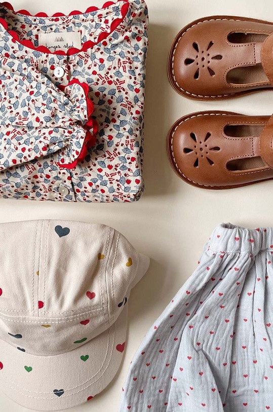 Dětské kožené polobotky Konges Sløjd KS4977