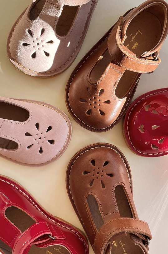 Dětské kožené polobotky Konges Sløjd KS4977