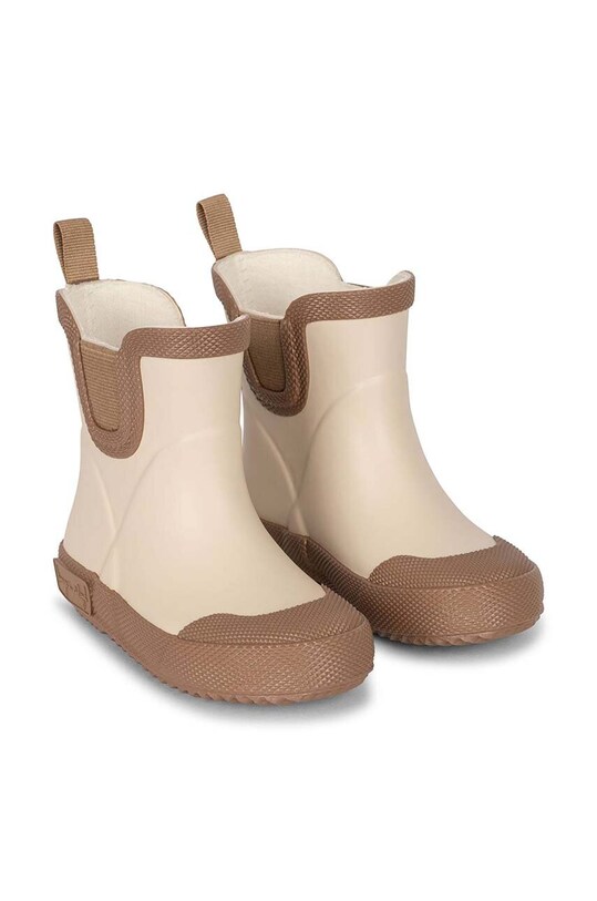 Konges Sløjd kalosze dziecięce beżowy KS4347