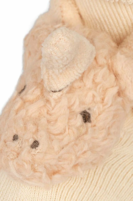 CHLAPEC Kojenecké ponožky Konges Sløjd 2-pack KS4451 béžová