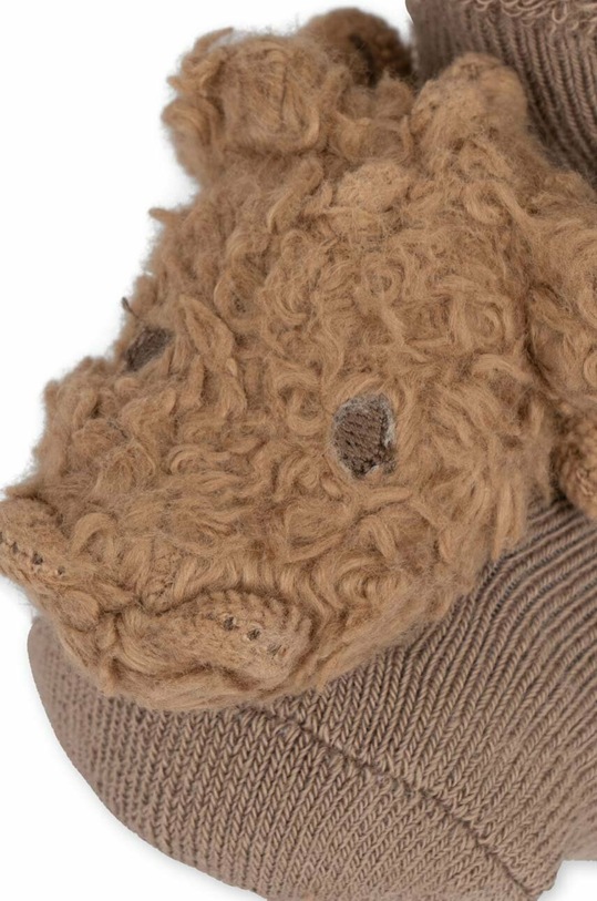 Chłopiec Konges Sløjd skarpetki niemowlęce 2-pack KS4451 beżowy