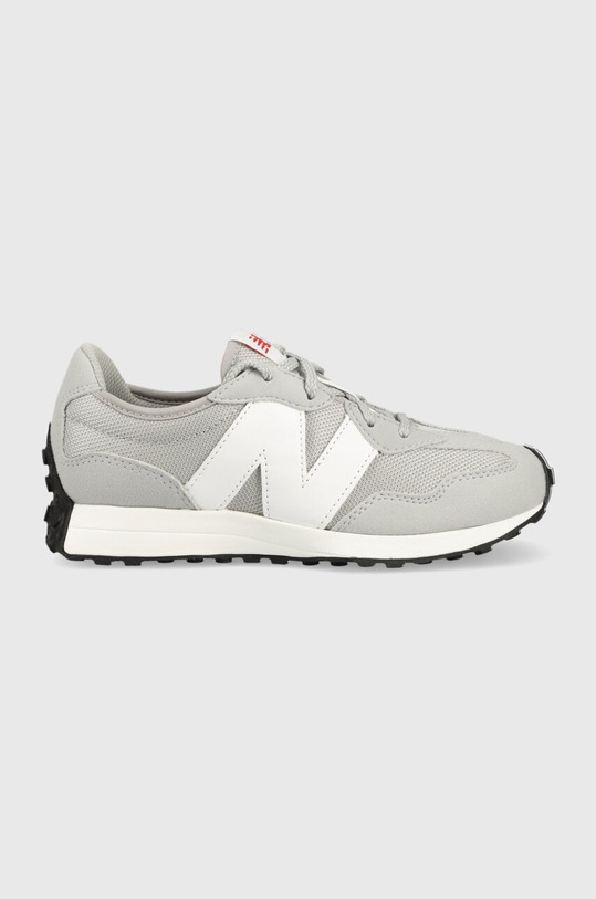 Dječje tenisice New Balance GS327CGW imitacija brušene kože siva GS327