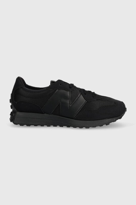Παιδικά αθλητικά παπούτσια New Balance GS327CGW απομίμηση σουέτ μαύρο GS327