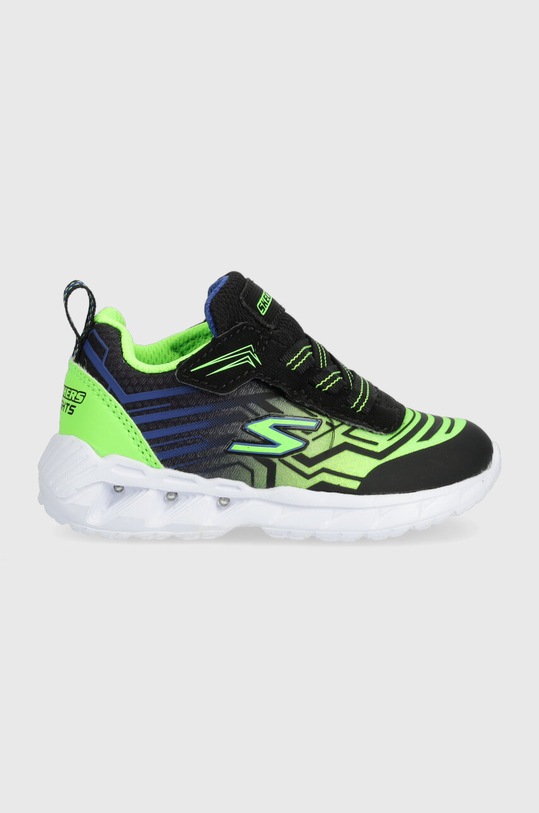 Skechers sneakersy dziecięce syntetyczny czarny 401503N.PPYX