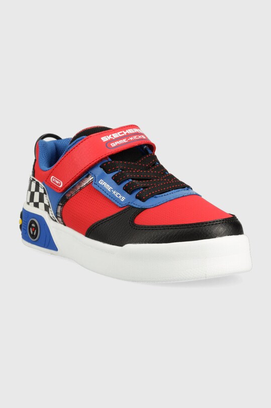 Skechers sneakersy dziecięce Game Court 402290L.PPYX czerwony SS23