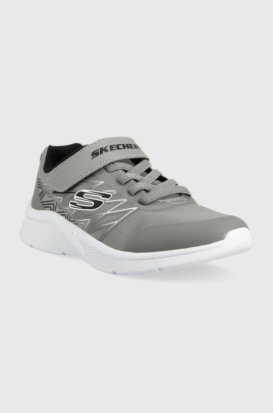 Παιδικά αθλητικά παπούτσια Skechers Microspec Texlor 403770L.PPYX γκρί SS23