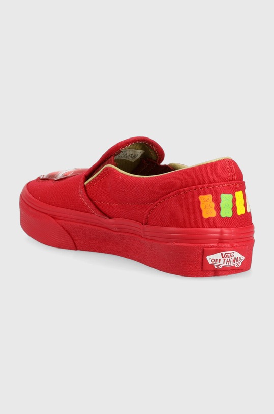 Chłopiec Vans tenisówki dziecięce Classic Slip-On HARIBO HARB GOLD VN0009R7RE czerwony