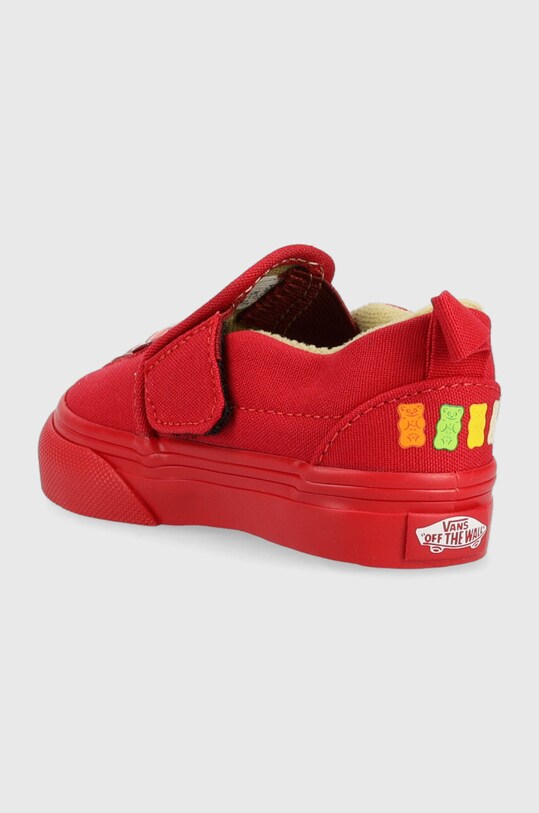 Κοριτσίστικα Παιδικά πάνινα παπούτσια Vans Slip-On V HARIBO HARB GOLD VN0009R8RE κόκκινο