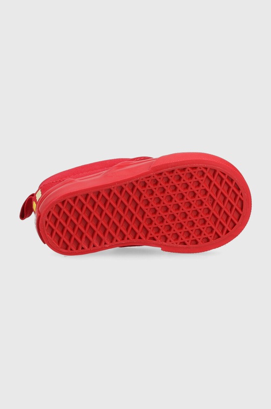 Vans tenisówki dziecięce Slip-On V HARIBO HARB GOLD VN0009R8RE czerwony