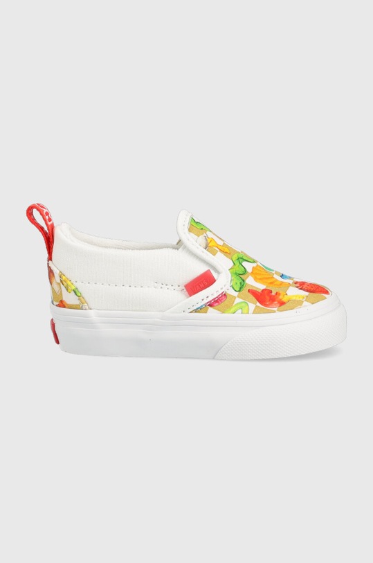 Vans tenisówki dziecięce TD Slip-On V HARB CHBD slip on biały VN0A5EFKBM