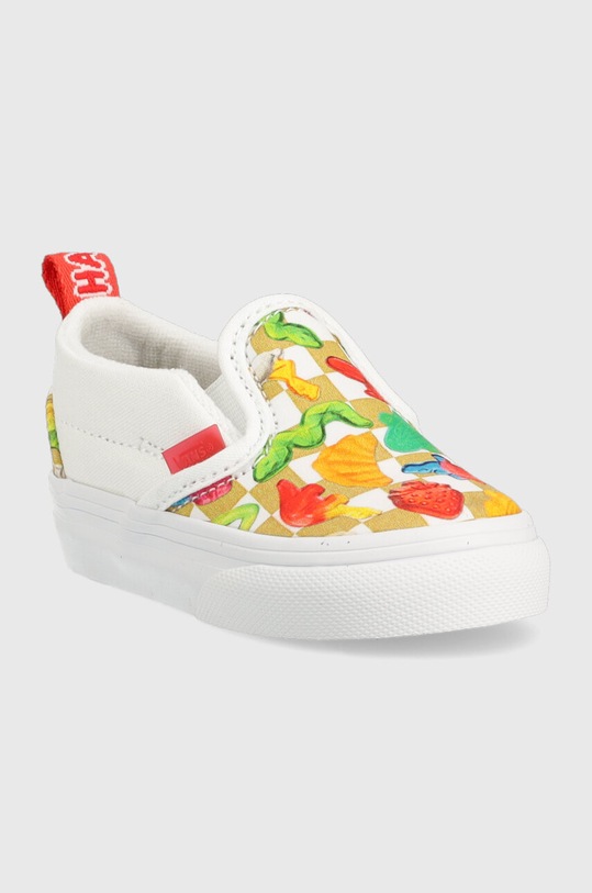 Vans tenisówki dziecięce TD Slip-On V HARB CHBD VN0A5EFKBM biały SS23