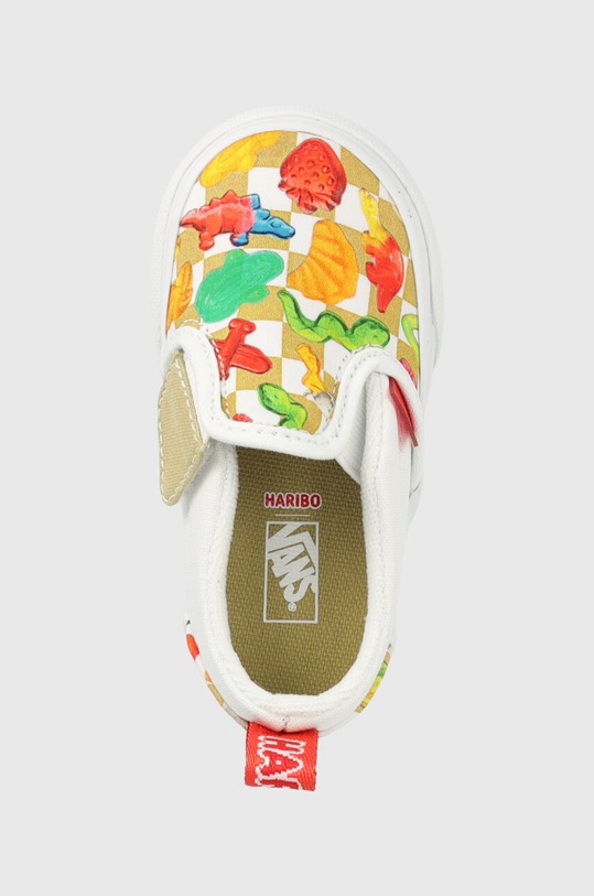 Vans tenisówki dziecięce TD Slip-On V HARB CHBD biały VN0A5EFKBM