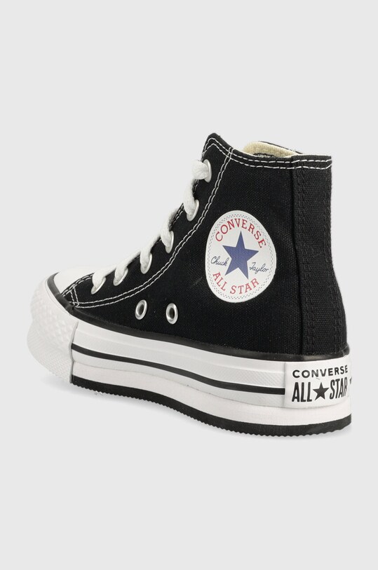 Băieți Converse tenisi copii CHCK TAYLOR ALL STAR EVA LIFT 372859C 372859C negru