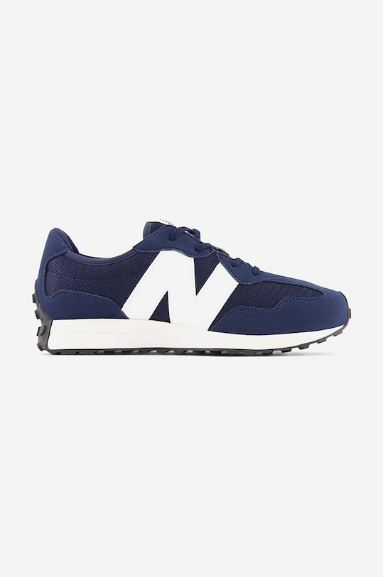 Detské tenisky New Balance GS327CNW imitácia semišu modrá GS327CNW