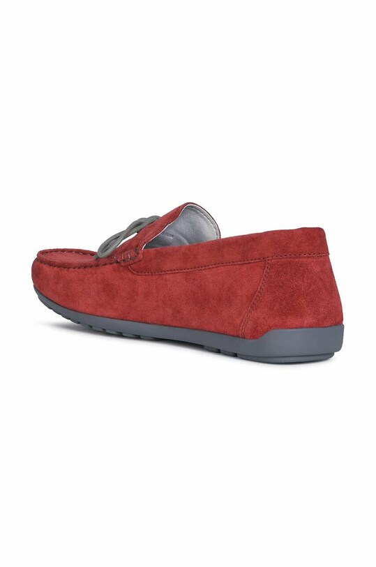 Geox mocasini din piele intoarsa TIVOLI A rosu U15BPA.00022.C7000