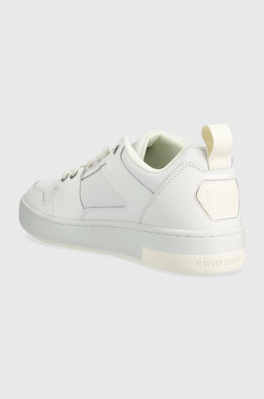 Obuv Kožené tenisky Calvin Klein Jeans YM0YM00575 BASKET CUPSOLE R LTH-TPU INSERT YM0YM00575 biela
