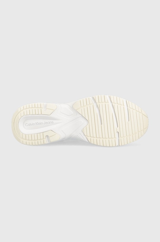 Calvin Klein Jeans sneakers YM0YM00590 RETRO TENNIS SOCK YM0YM00590 alb