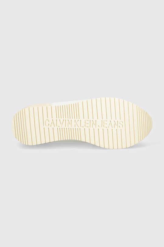 Кроссовки Calvin Klein Jeans RUNNER SOCK LACEUP NY-LTH YM0YM00553 белый