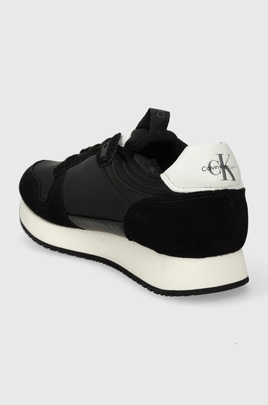 Παπούτσια Αθλητικά Calvin Klein Jeans RUNNER SOCK LACEUP NY-LTH YM0YM00553 μαύρο