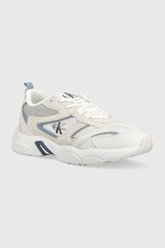 Calvin Klein Jeans sneakersy Retro Tennis Su-Mesh YM0YM00589 biały AW23
