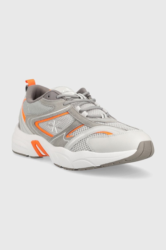 Calvin Klein Jeans sneakersy Retro Tennis Su-Mesh YM0YM00589 szary AW23