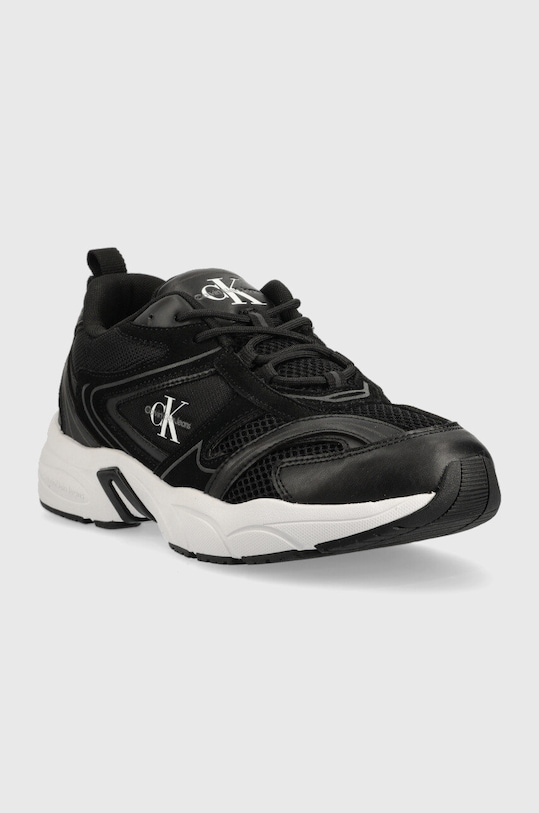 Calvin Klein Jeans sneakersy Retro Tennis Su-Mesh YM0YM00589 czarny AW23