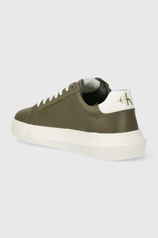 Взуття Шкіряні кросівки Calvin Klein Jeans YM0YM00681 CHUNKY CUPSOLE MONOLOGO YM0YM00681 зелений