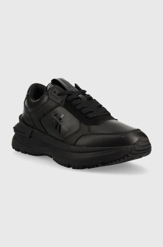 Calvin Klein Jeans sneakersy YM0YM00679 CHUNKY RUNNER LTH-PU MONO YM0YM00679 czarny SS23